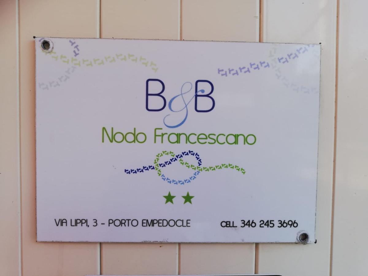 بورتو إمبيدوكْلي B&B Nodo Francescano المظهر الخارجي الصورة